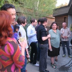 Listening Party at the home of Jorge Pardo and Veronica Gonzalez