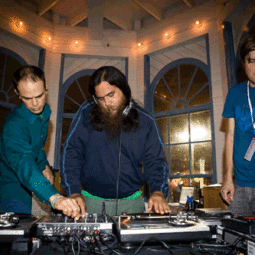 Tonalsim / DJs Professor Cantaloupe, Carlos Niño, Frosty (Photo by Wild Don Lewis)